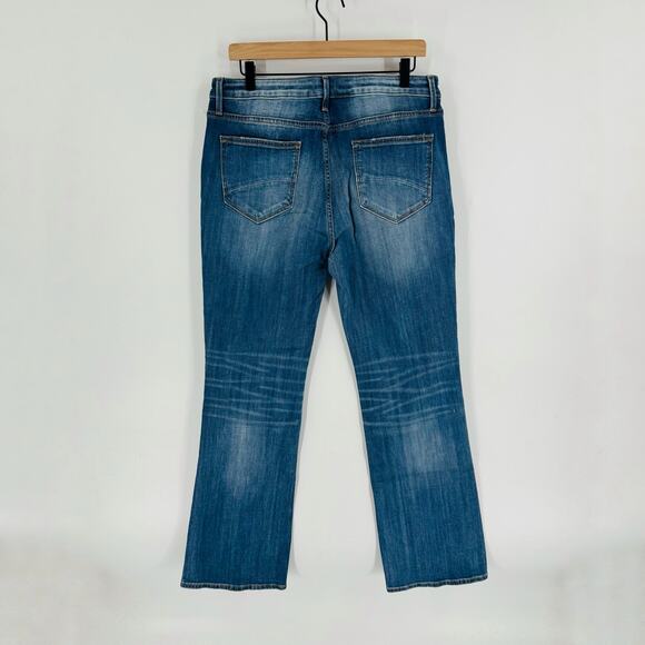 Driftwood Kelly Bootcut Jeans NWT Women’s W32 L31 Blue Medium Wash - Picture 2 of 8